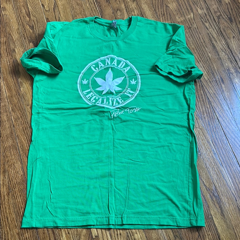 Green Graphic T-Shirt Peter Tosh